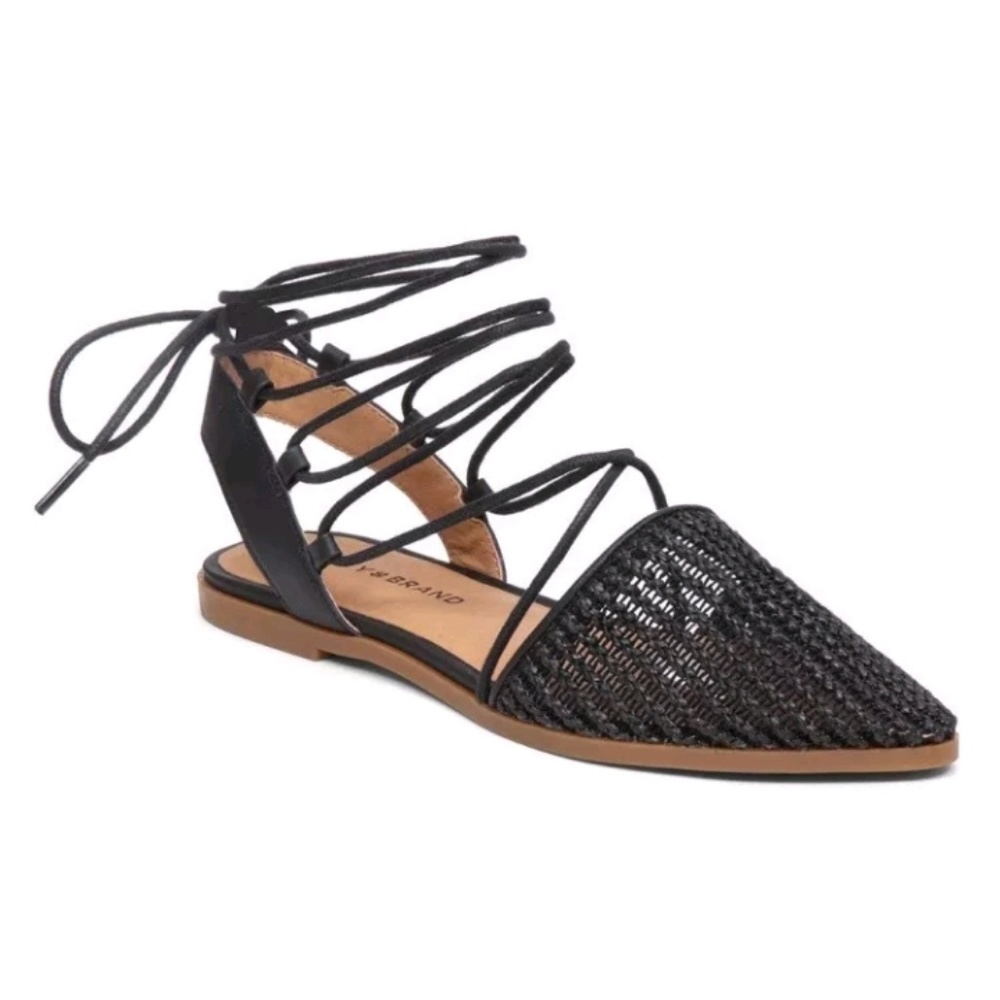 NIB  Lucky Brand Lace Up Flats